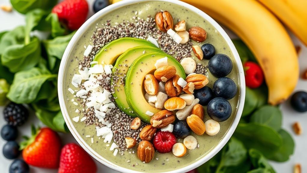 healthy fats in smoothies