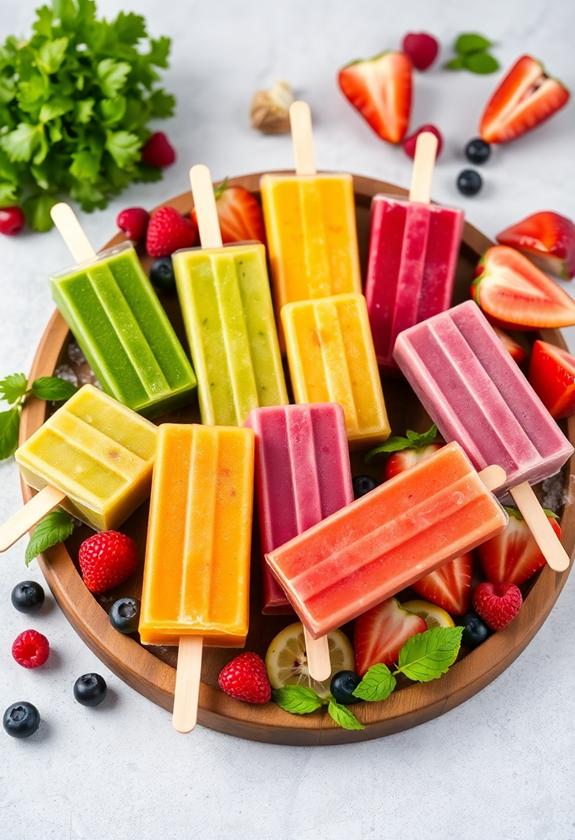 healthy frozen treat option