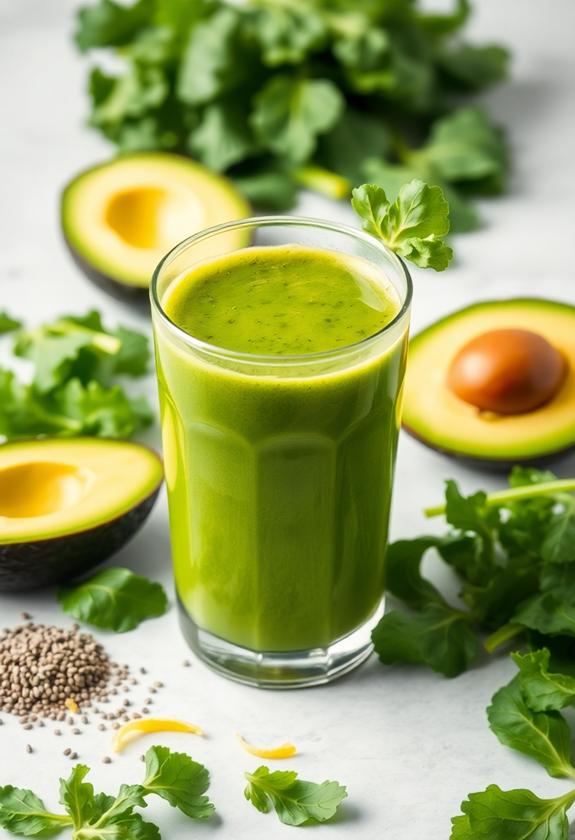 healthy green energy blend