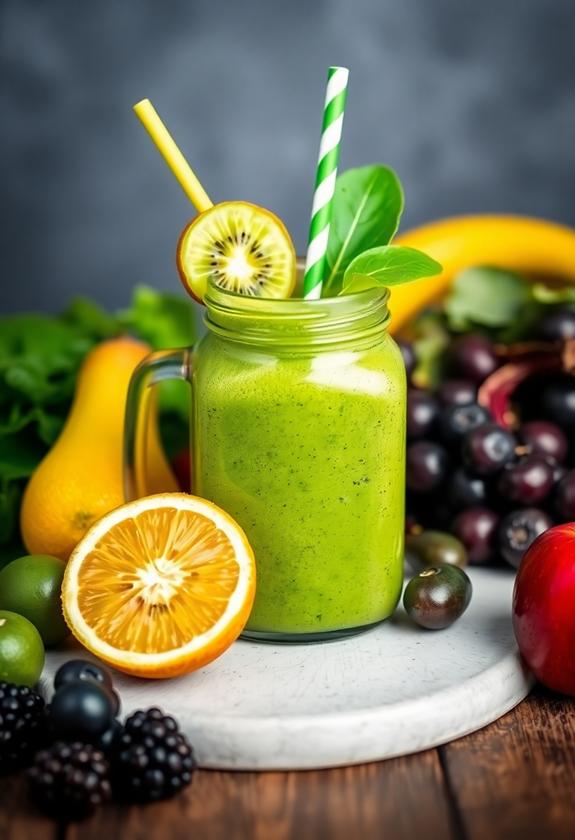 healthy green monster blend