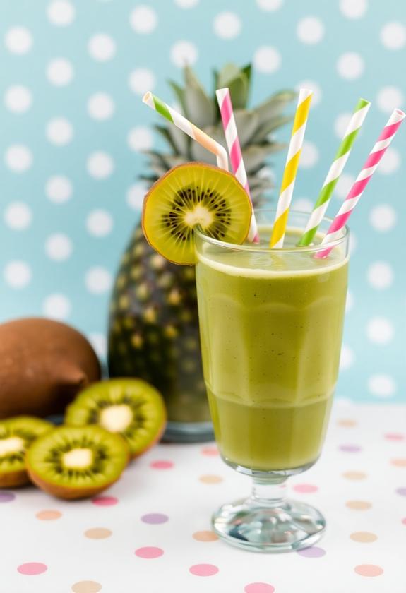 healthy green monster shake