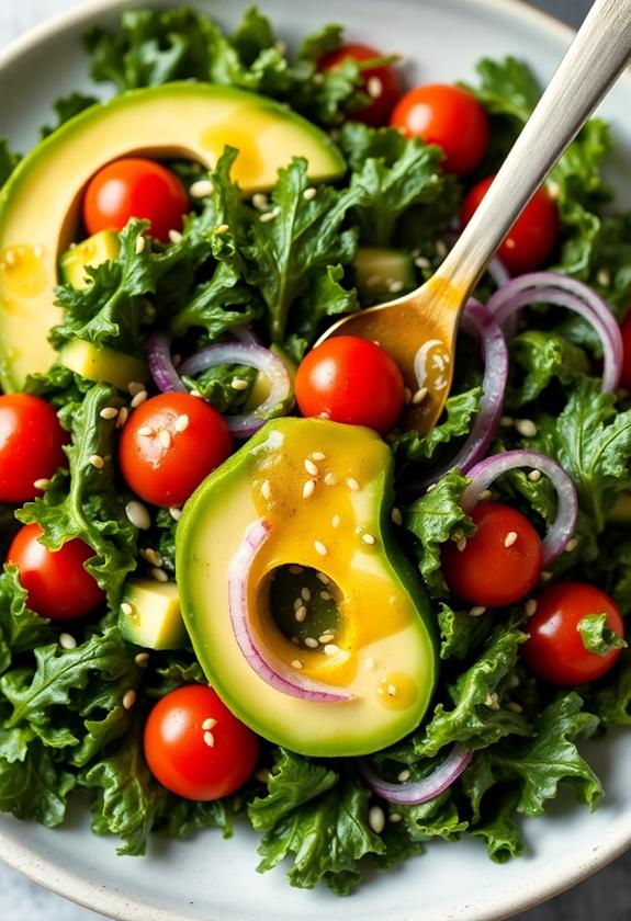 healthy green salad recipe