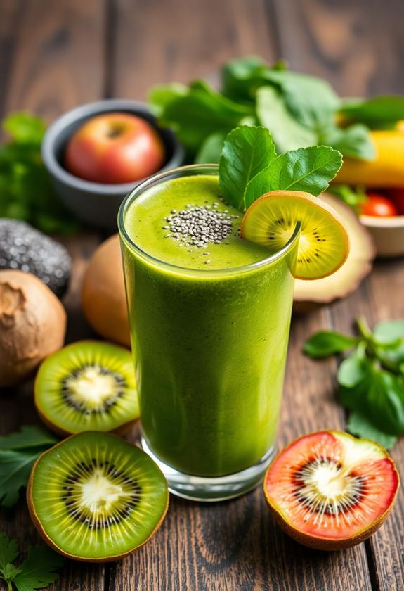 healthy green smoothie recipe