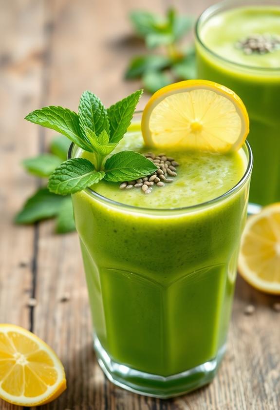 healthy green tea blend