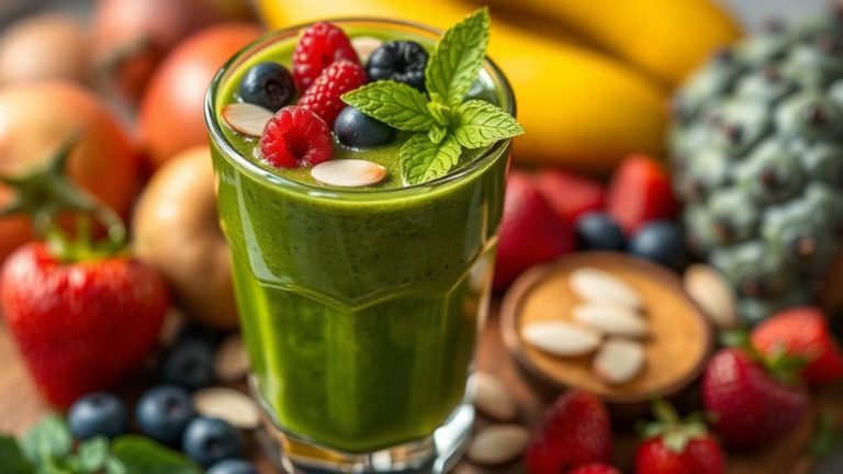 healthy low sugar smoothies recipe