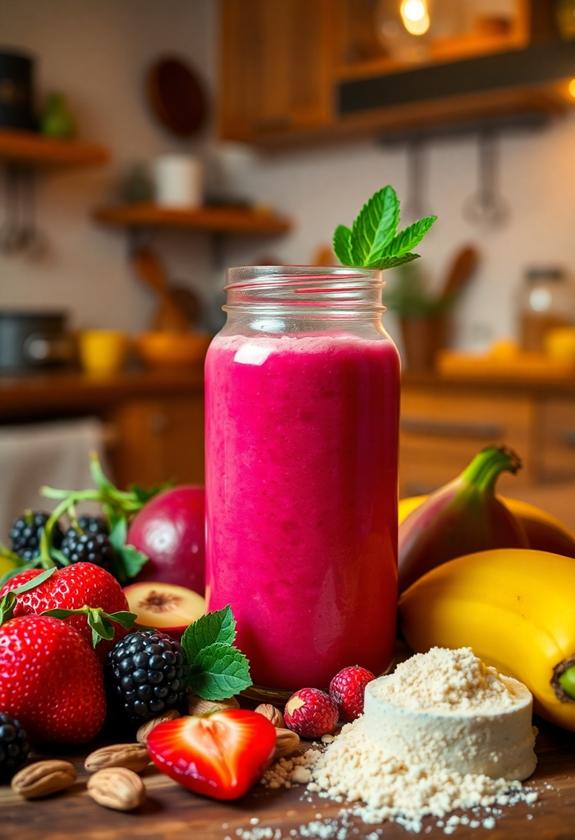 healthy nighttime beverage preparation