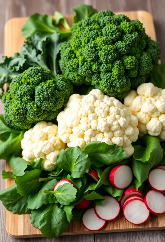 healthy nutrient rich vegetables