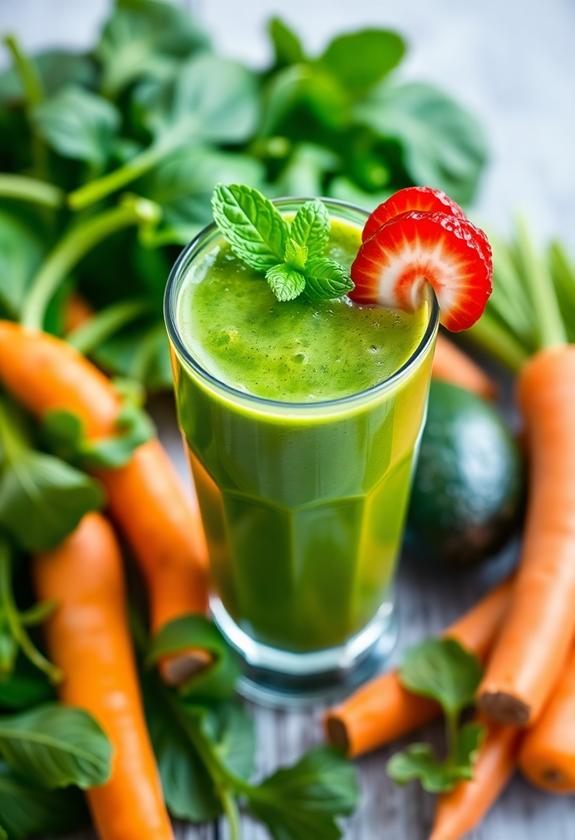 healthy vegetable smoothie recipes