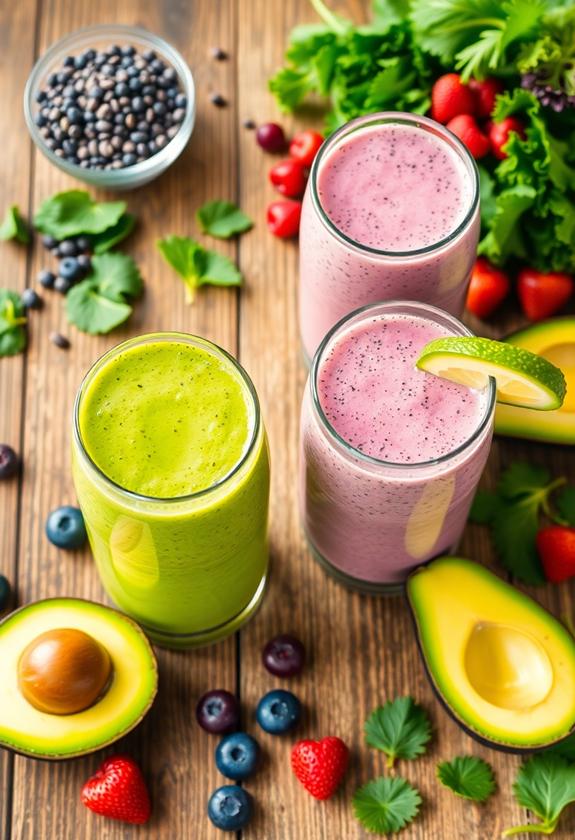 high fiber food options