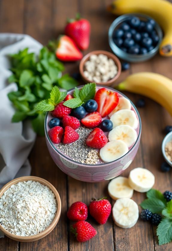 high fiber food options