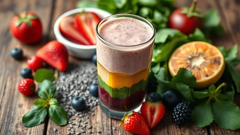 high fiber smoothies aid weight loss