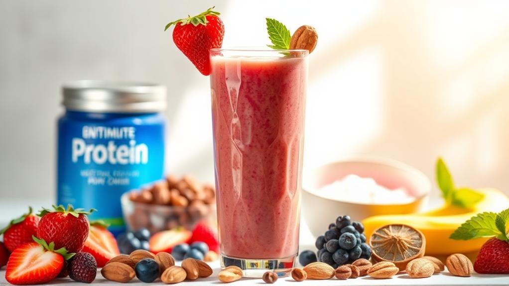 high protein breakfast smoothies
