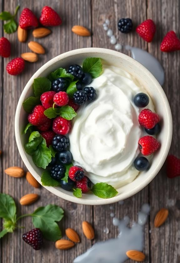 high protein dairy product