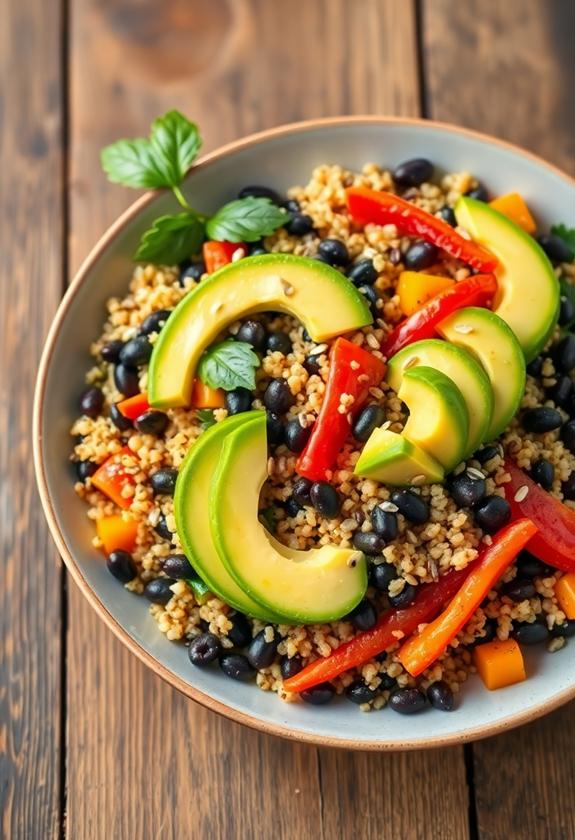 high protein fiber rich recipes