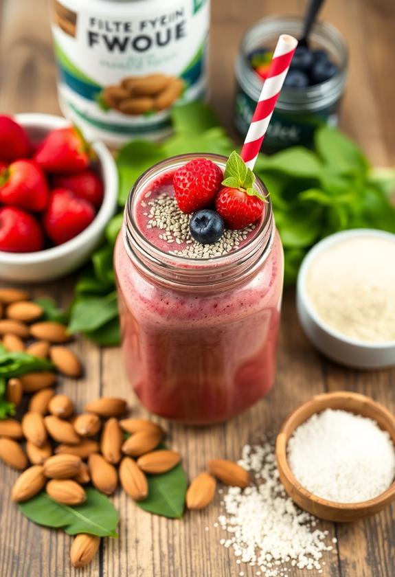high protein smoothie advantages
