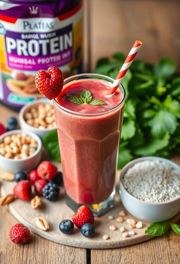 high protein smoothie advantages