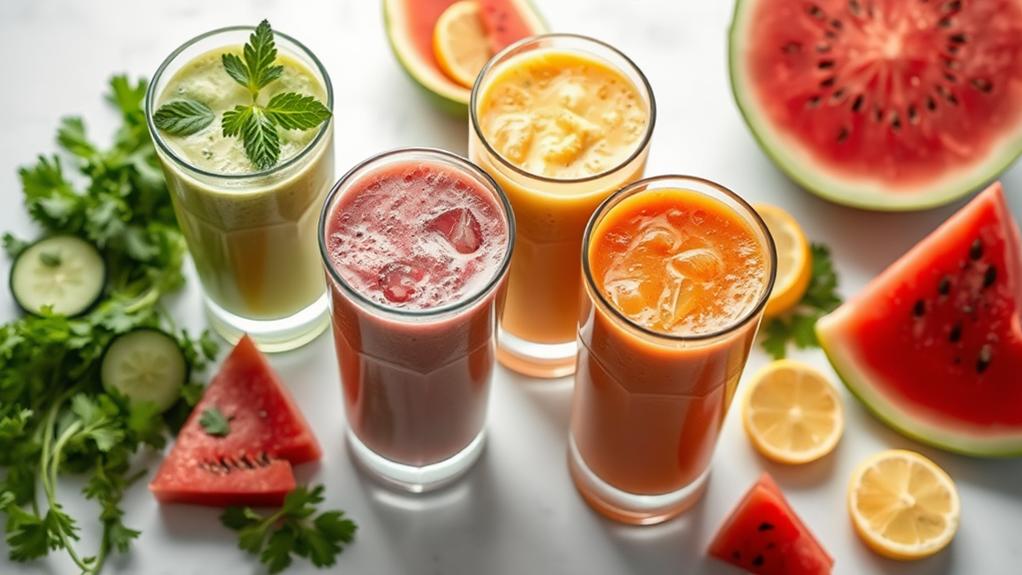 hydrating smoothies for bloating