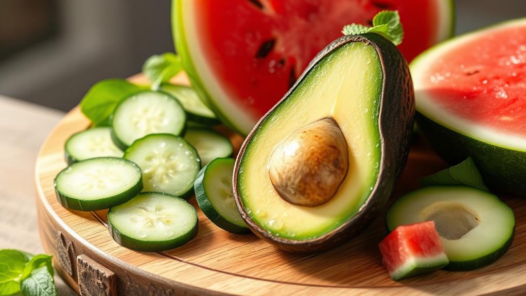 hydrating superfoods enhance skin health