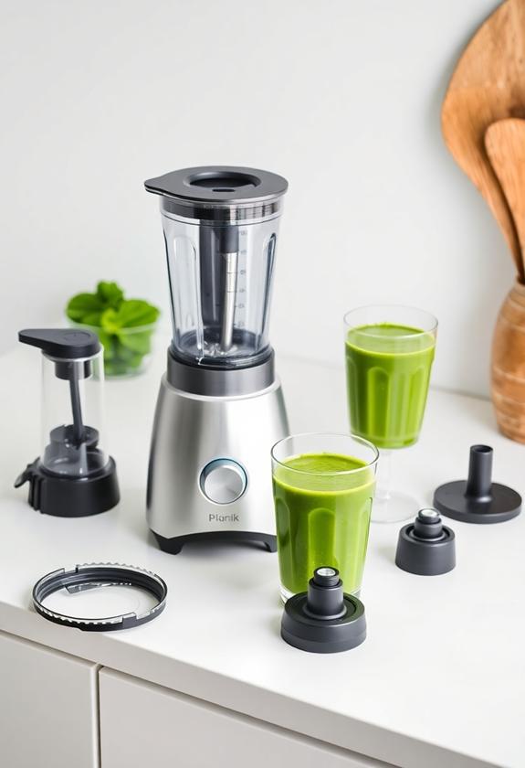 hygienic blender design features
