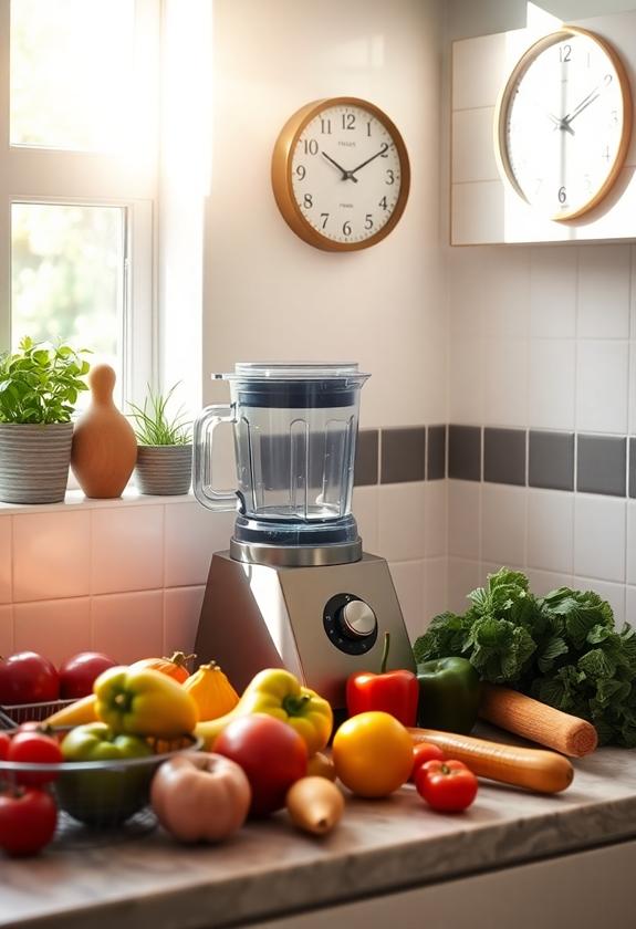 improper timing for smoothies