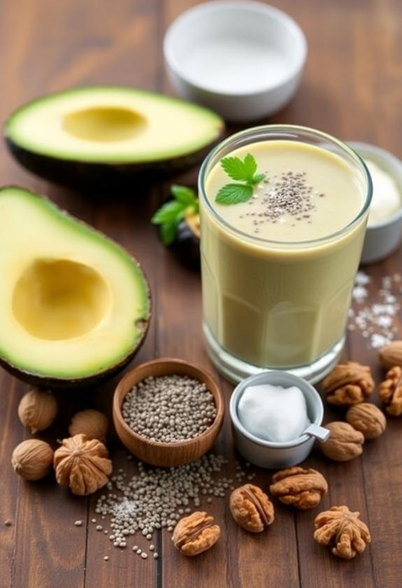 incorporate nutritious fatty foods