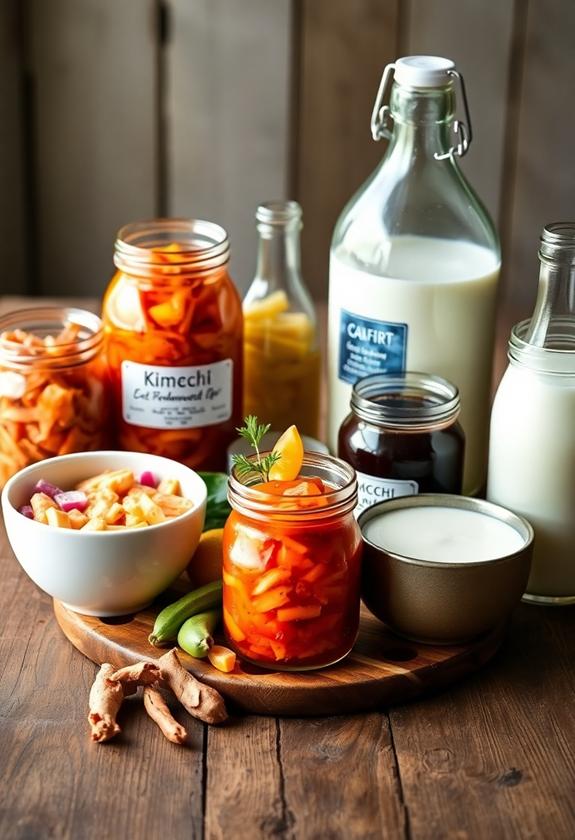 incorporate probiotic rich foods