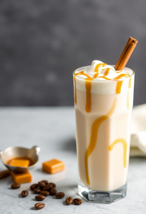 indulgent vanilla caramel delight