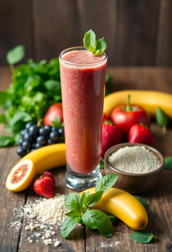 key smoothie components list