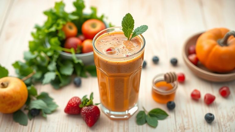 kid friendly balanced breakfast smoothie