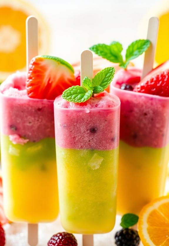 layering fruit puree techniques