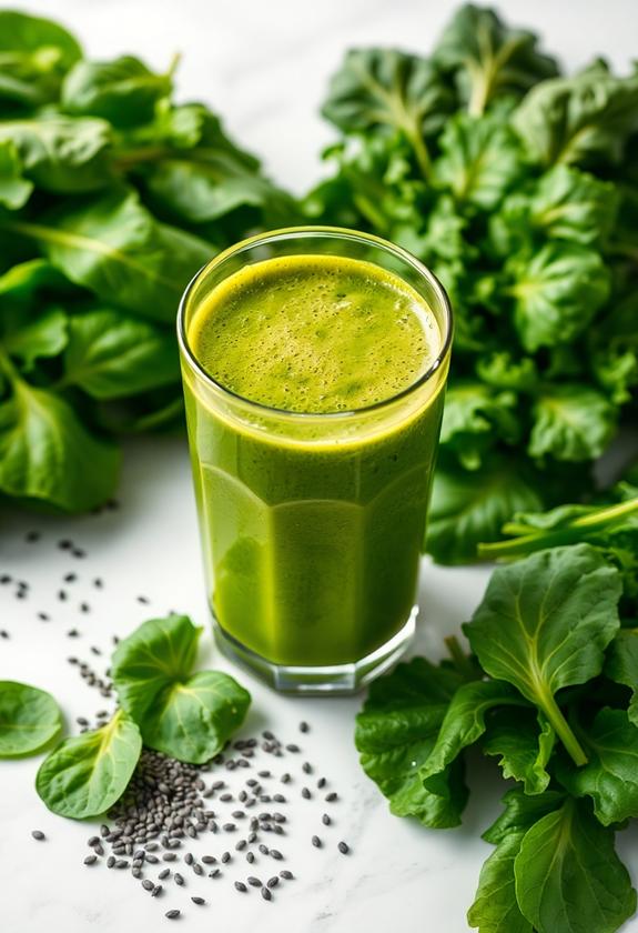 leafy greens nutrient boost