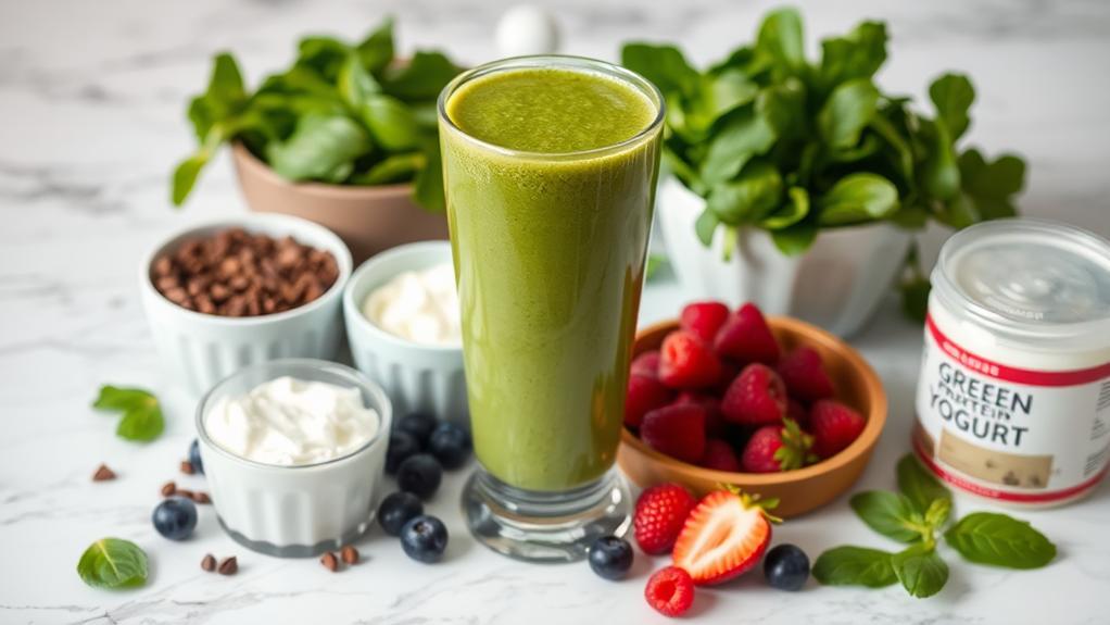 low calorie protein smoothies