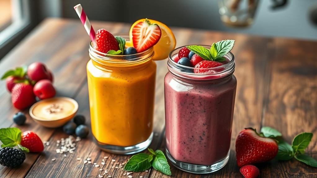 low sugar smoothie recipes