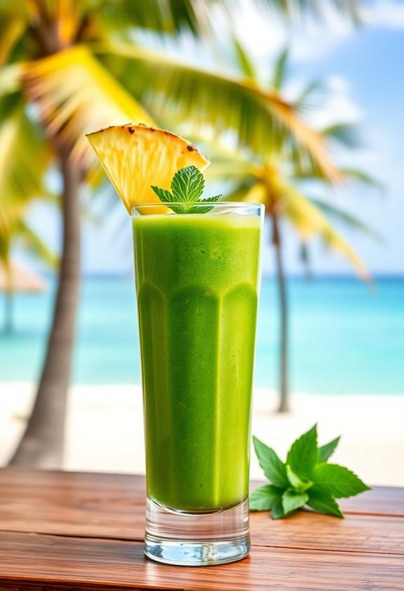 lush tropical nature escape
