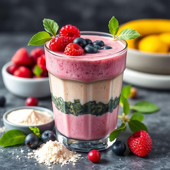 macronutrient balance in blends