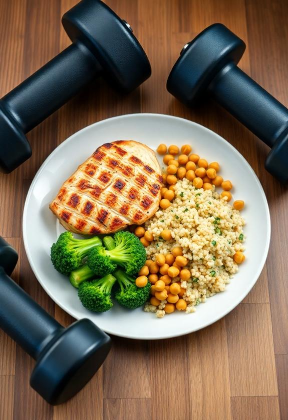maintain muscle while losing