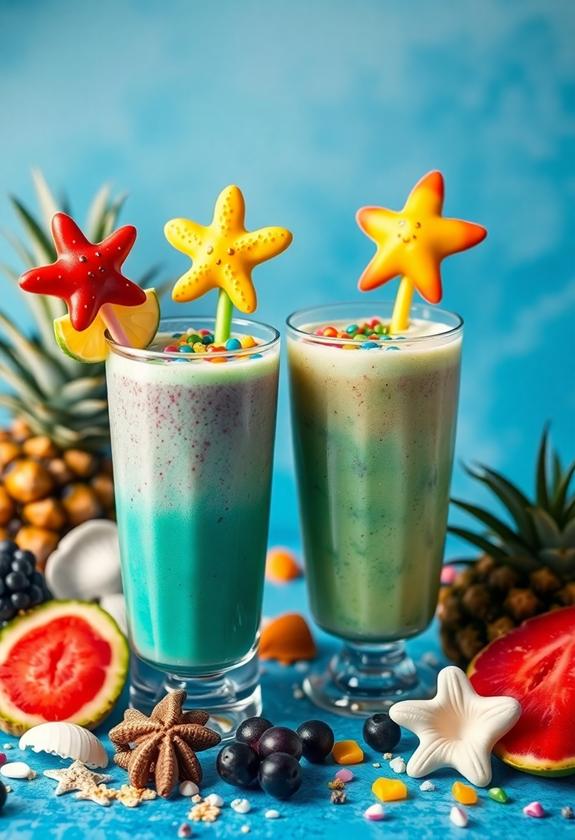marine inspired flavor combinations