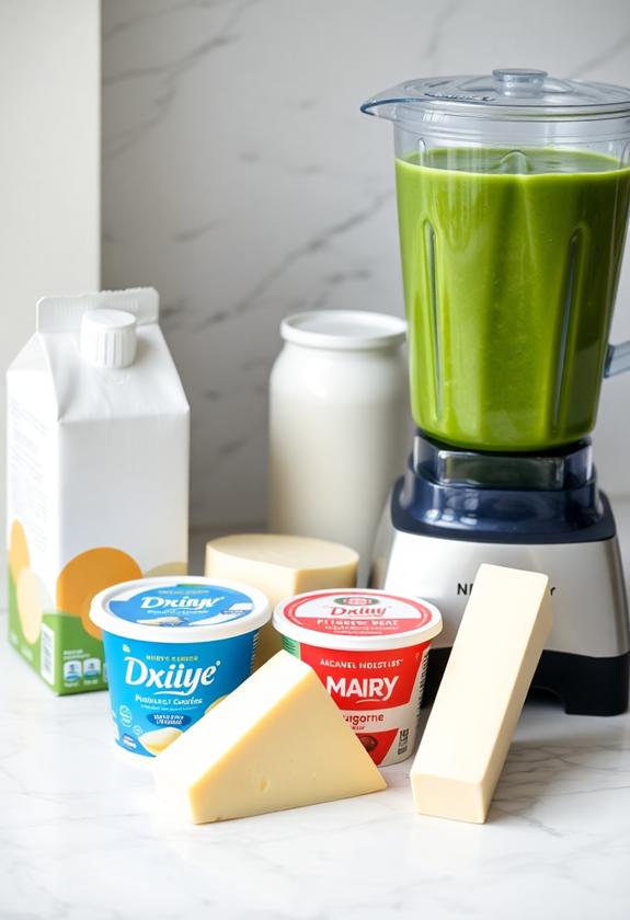 milk based food items