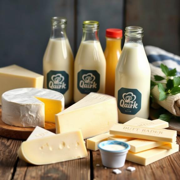 milk based food items