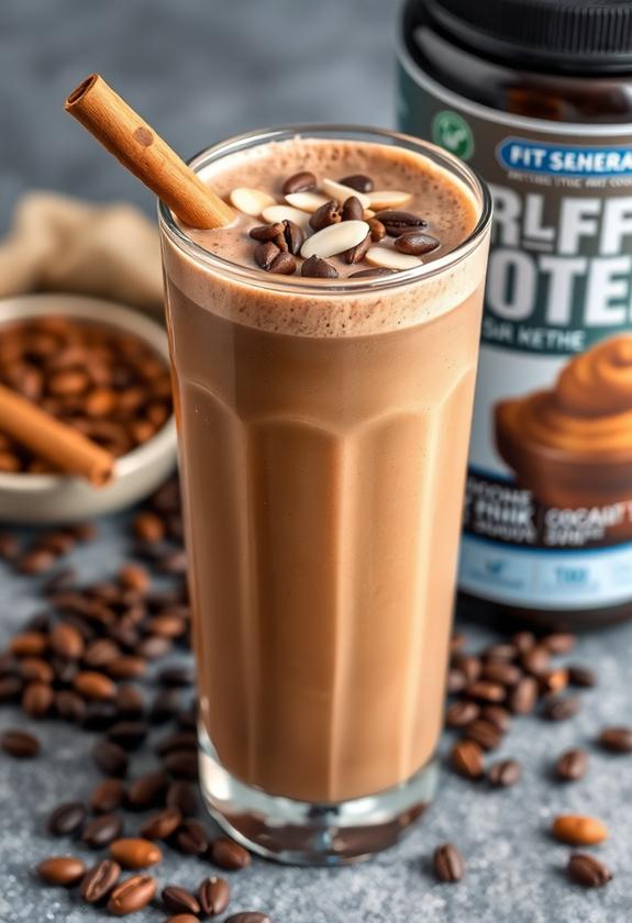 mocha almond energy boost