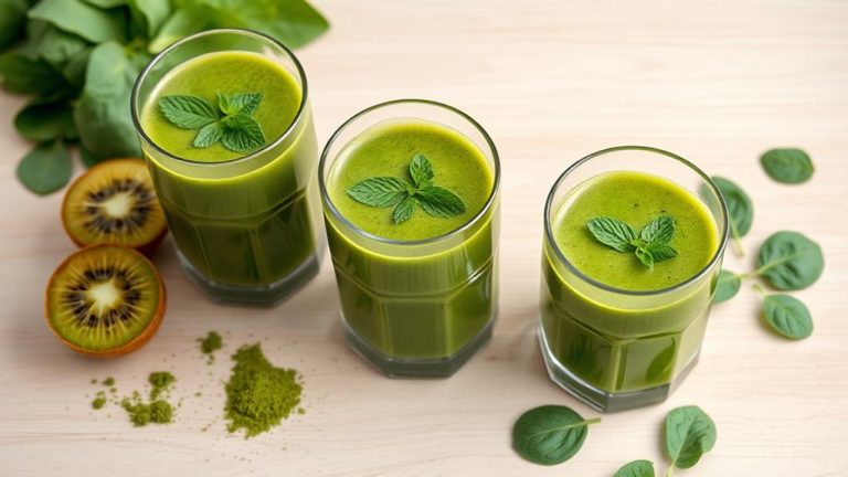 morning and night smoothies