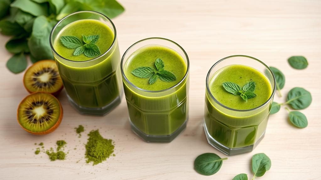 morning and night smoothies