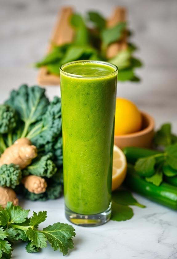 morning detox smoothie recipe