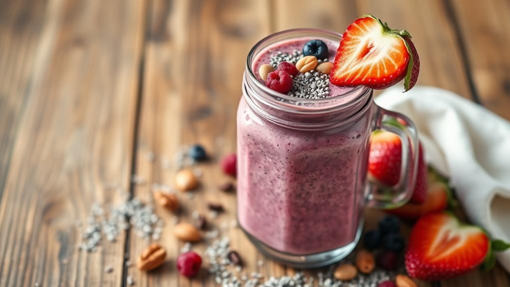 muscle building high protein smoothies