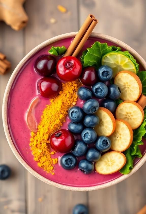natural healing food components