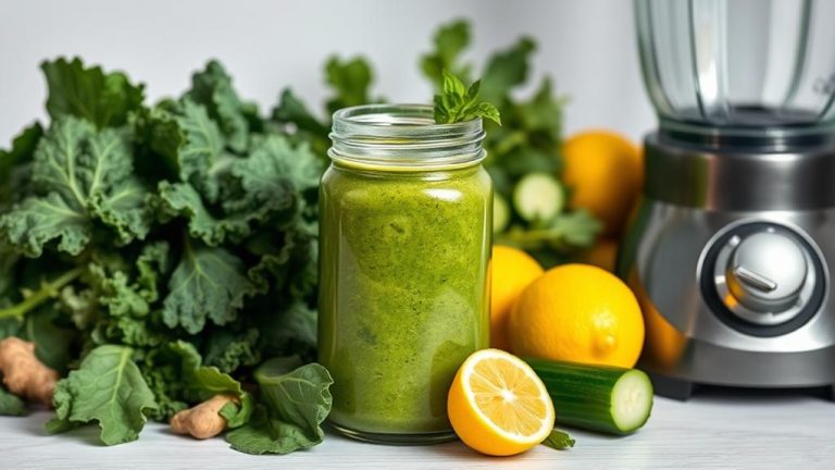 night before detox smoothie prep