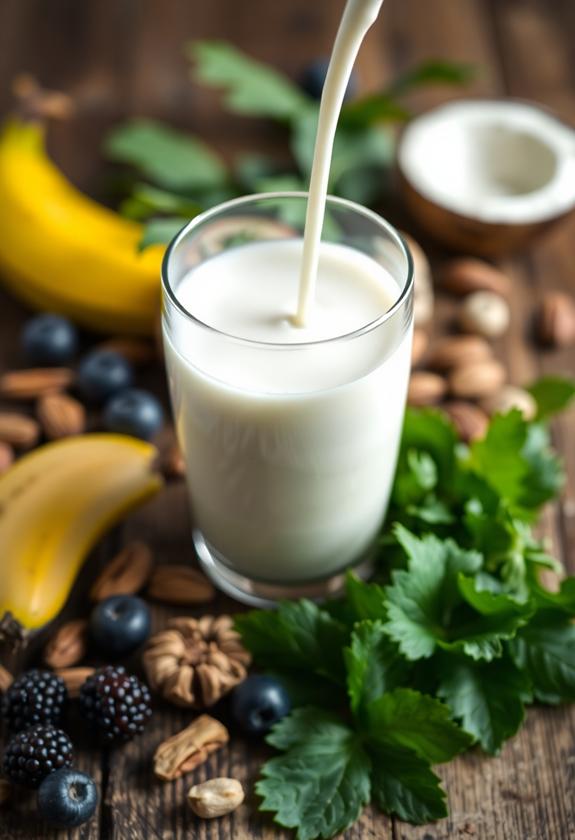 non dairy smoothie ingredients
