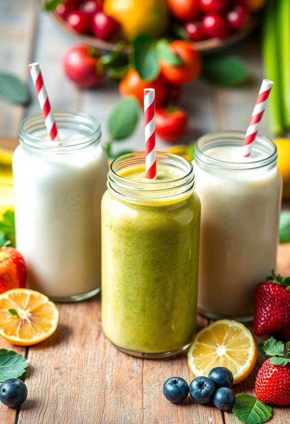 non dairy smoothie options