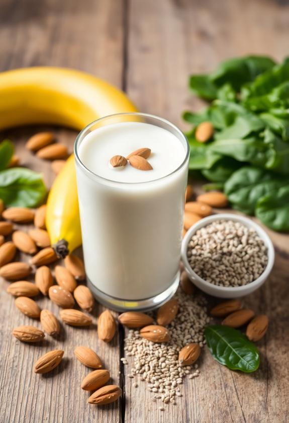 nut based dairy alternative drink