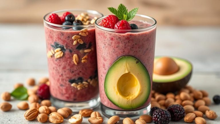 nut based smoothie balance tips